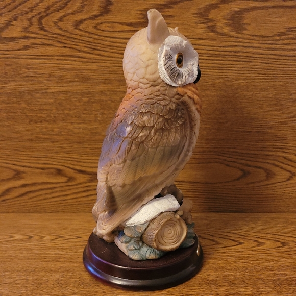 Ruby's Collection Owl Resin Sculpture - Picture 2 of 6